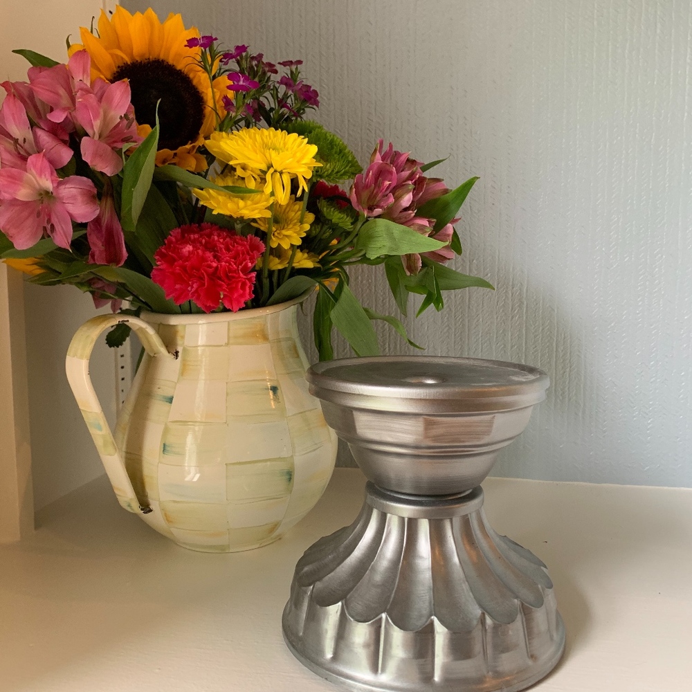 Pottery Barn Pillar Candle Holder